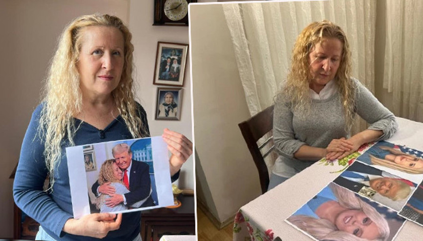 Necla Özmen babası olduğunu iddia ettiği Trumpa seslendi: Başka ülkelerin iç işlerine karışma