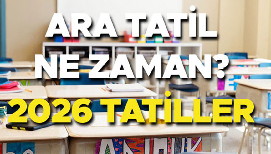 İKİNCİ DÖNEM ARA TATİL 2026 TARİHLERİ VE GÜNLERİ MART- MEB TAKVİMİ LİSTESİ || Okullarda 2. ara tatil ne zaman 2026, kaç gün, bayram tatili ile birleşiyor mu İkinci ara tatil ne zaman İKİNCİ DÖNEM ARA TATİL 2026 TARİHLERİ VE GÜNLERİ MART- MEB TAKVİMİ LİSTESİ || Okullarda 2. ara tatil ne zaman 2026, kaç gün, bayram tatili ile birleşiyor mu İkinci ara tatil ne zaman
