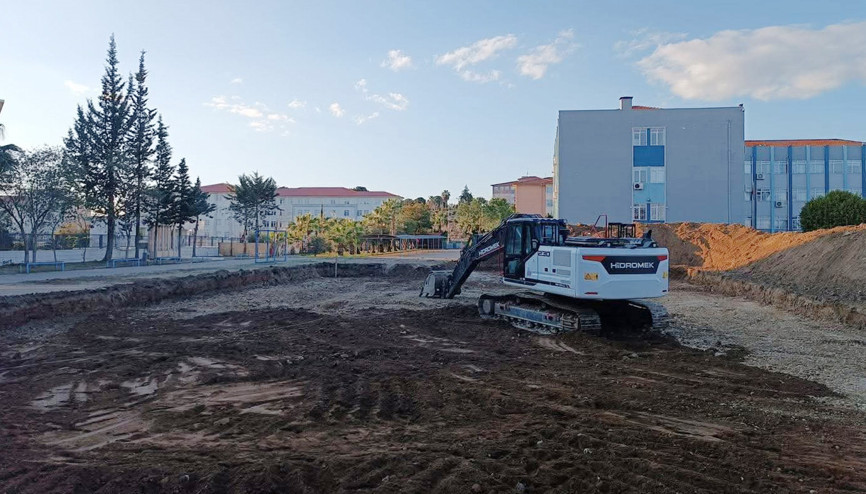 Manavgata okul tipi spor salonu