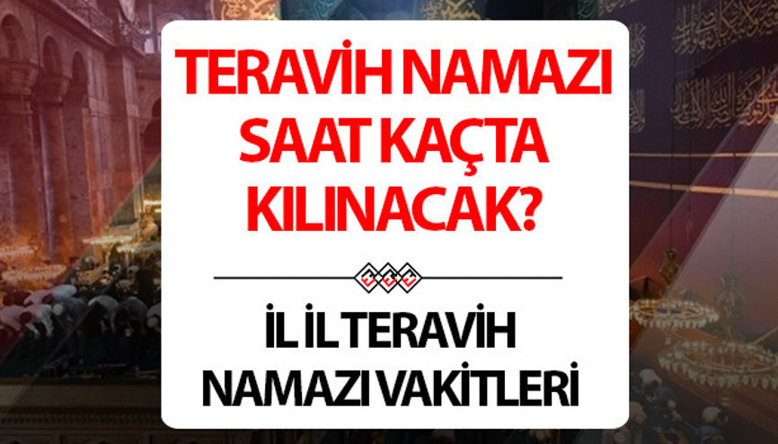 TERAVİH NAMAZI SAAT KAÇTA 2 MART 2026 (Diyanet namaz vakitleri) | Bu akşam teravih namazı ne zaman, saat kaçta kılınacak Teravih namazı nasıl kılınır, kaç rekat, hangi dualar okunur İşte il il teravih namazı vakitleri