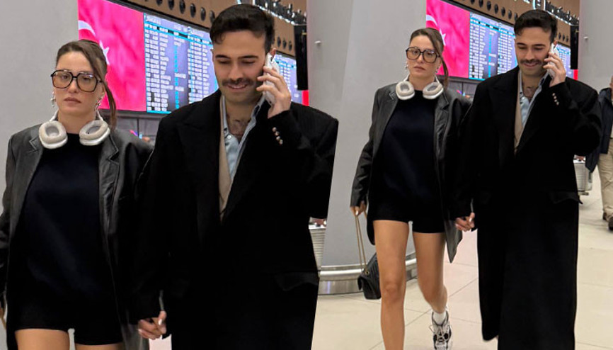 Serenay Sarıkaya ve Mert Demir aşkı tam gaz... Her şey yolunda