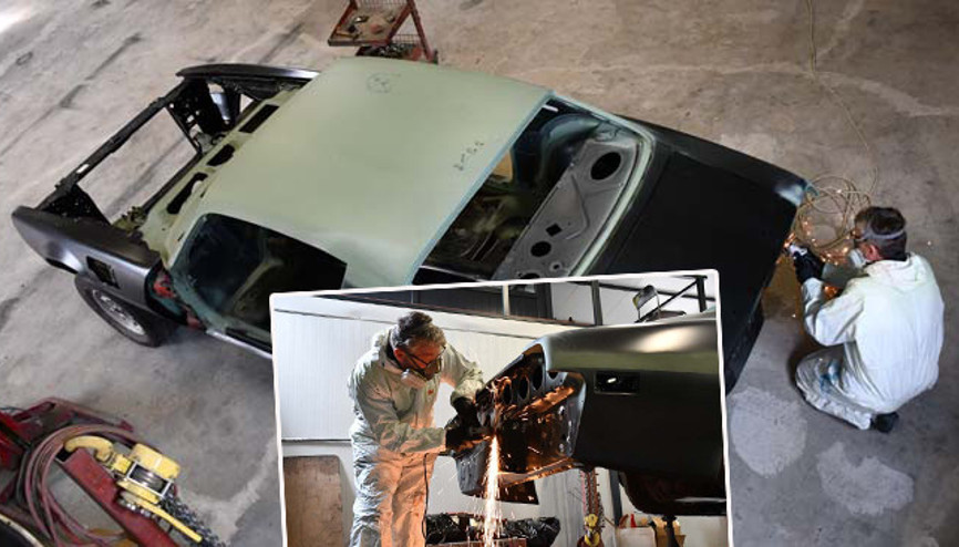 Hurda durumdaki klasik otomobilleri burada baştan yaratıyor: En fazla 3 sipariş alabiliyor 1970li yılların en hızlı ve spor araçları, piyasada neredeyse hiç yok