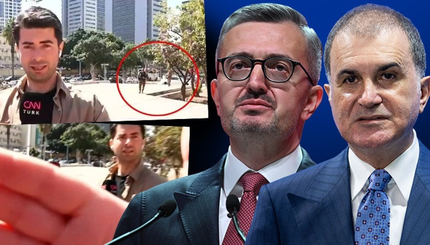 CNN Türk ekibinin İsrailde gözaltına alınmasına peş peşe tepkiler