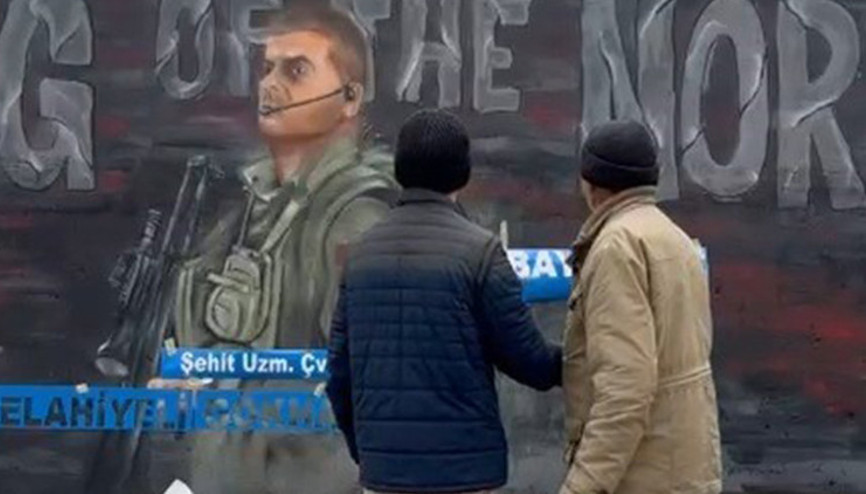 Çizdiği resim görenleri duygulandırdı | Belediye başkanından üniversite öğrencisine hediye