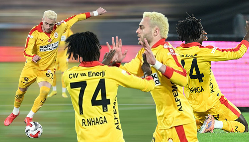 Alanyaspor - Galatasaray maçında Barış Alperden şov, Nhagadan siftah