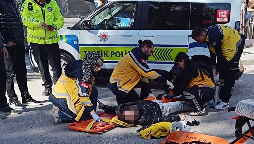 Plakayı bezle kapattı, polisten kaçtı: Motosikletli genç hayatını kaybetti