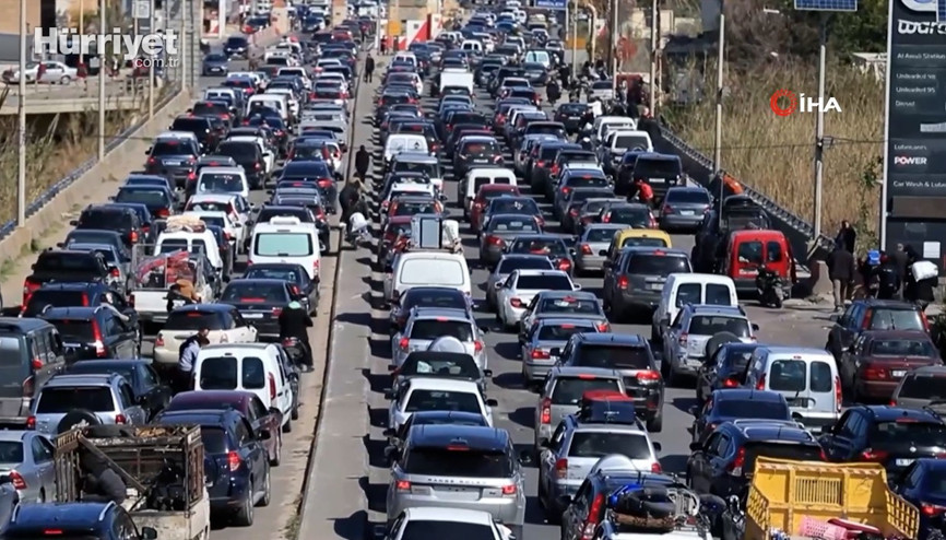 Lübnan’da saldırıların ardından göç başladı