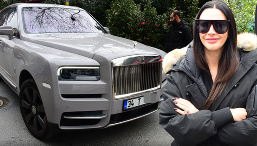 Aslıhan Doğan Turan, Rolls-Royce ile kasap alışverişinde