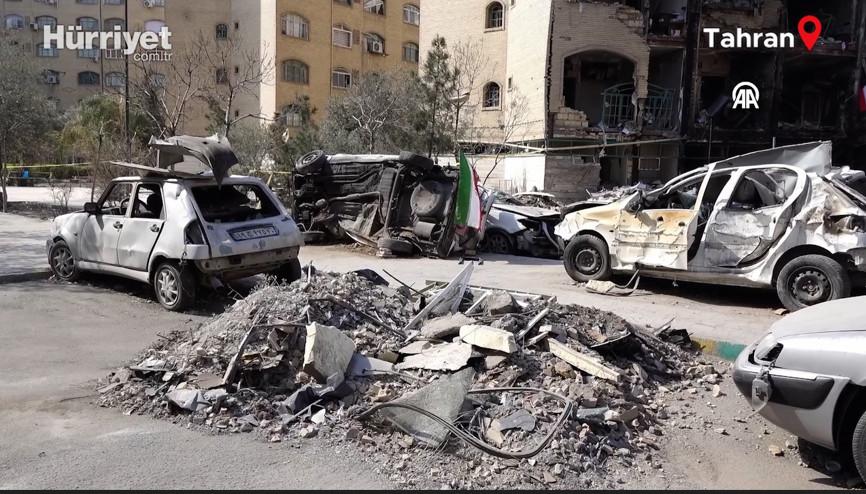 Tahranda yıkım giderek ağırlaşıyor