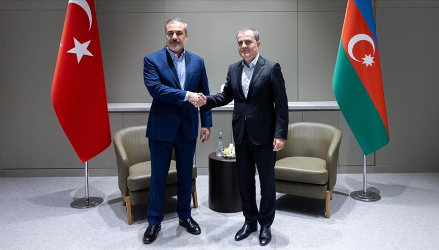 Dışişleri Bakanı Hakan Fidan, Azerbaycanlı mevkidaşı ile görüştü