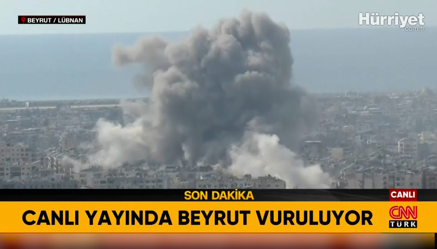 Beyruta yoğun saldırı