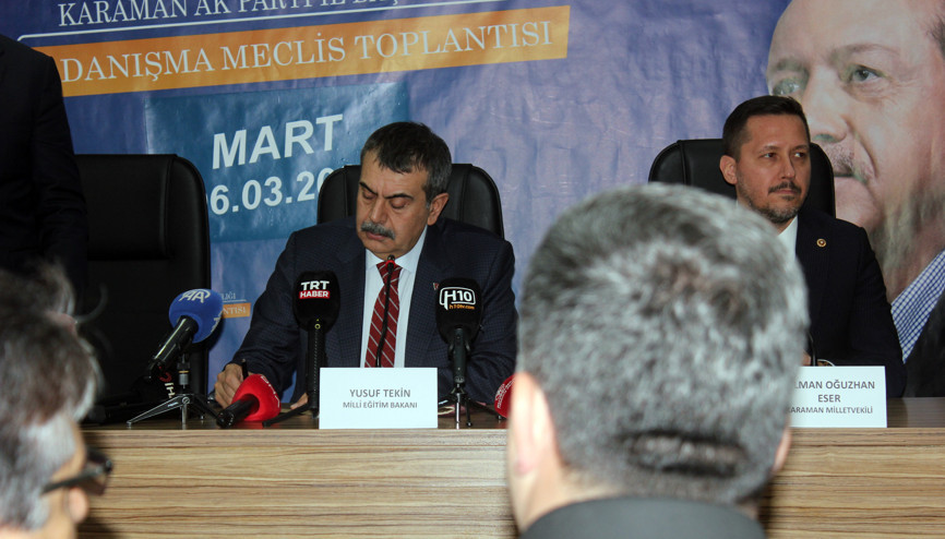 Bakan Tekin: Eğitim çalışanlarına yönelik şiddetin azaltılması için çok yoğun çaba gösterdik (2) Bakan Tekin: Eğitim çalışanlarına yönelik şiddetin azaltılması için çok yoğun çaba gösterdik (2)