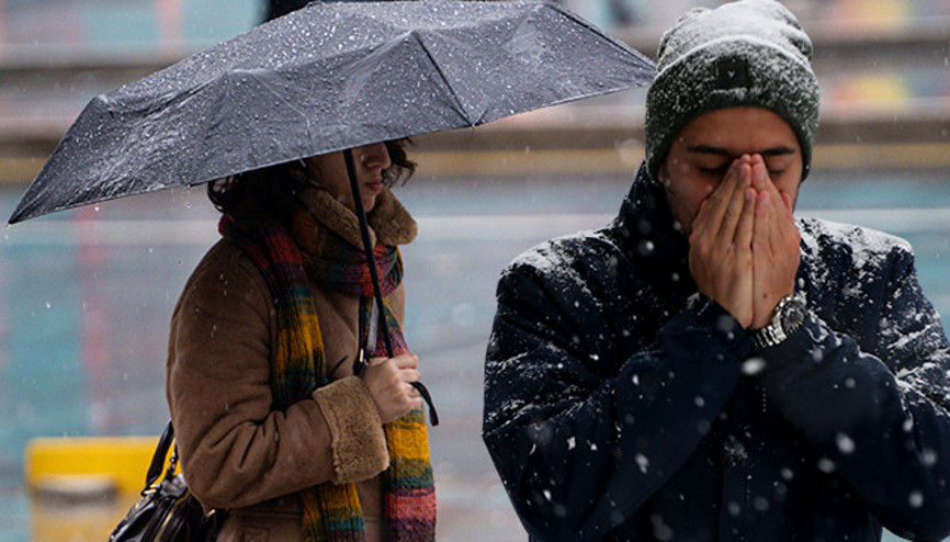 Kuvvetli sağanak ve kar yağışı geliyor Meteoroloji sarı alarm verdi: 6 il için kritik uyarı