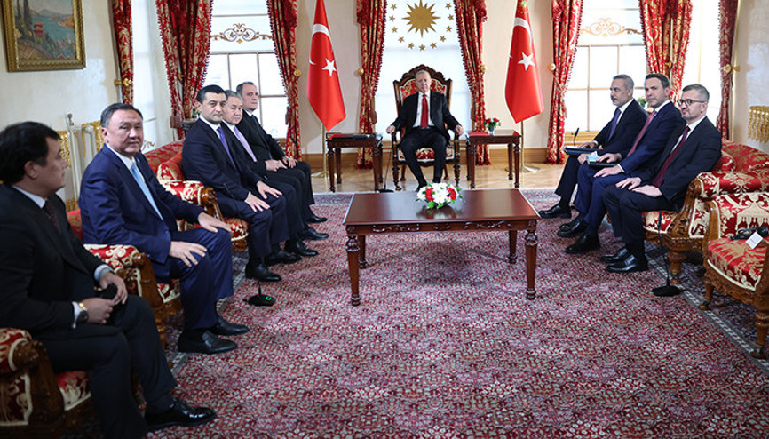 Cumhurbaşkanı Erdoğan, Türk Devletleri Teşkilatı heyetini kabul etti