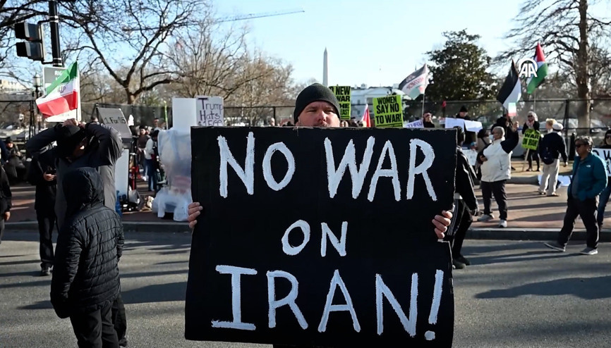 ABD’de savaş karşıtı protesto düzenlendi