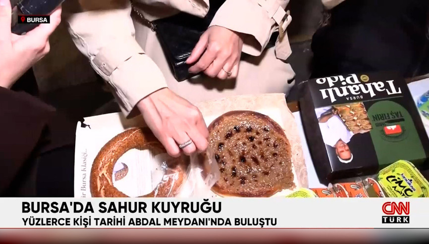Tarihi meydanda sahur buluşması