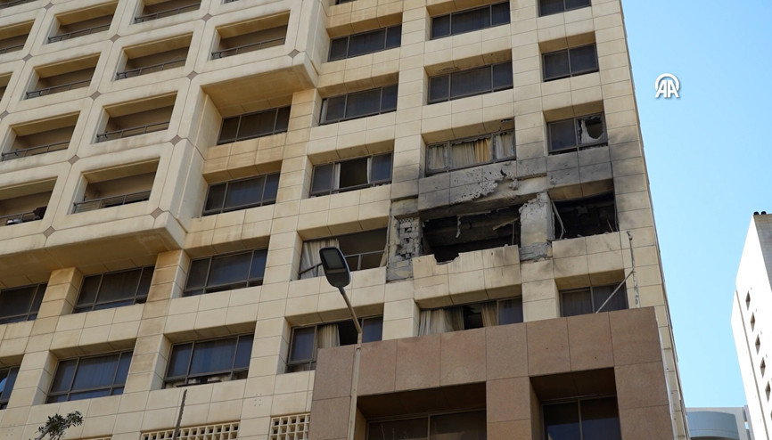 İsrailin Beyrutta bir otele düzenlediği saldırıda 4 kişi öldü, 10 kişi yaralandı