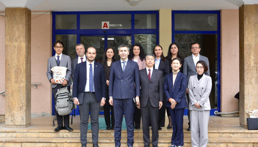 Japon eğitim heyeti Türkiye’de eğitim uygulamalarını inceledi Japon eğitim heyeti Türkiye’de eğitim uygulamalarını inceledi