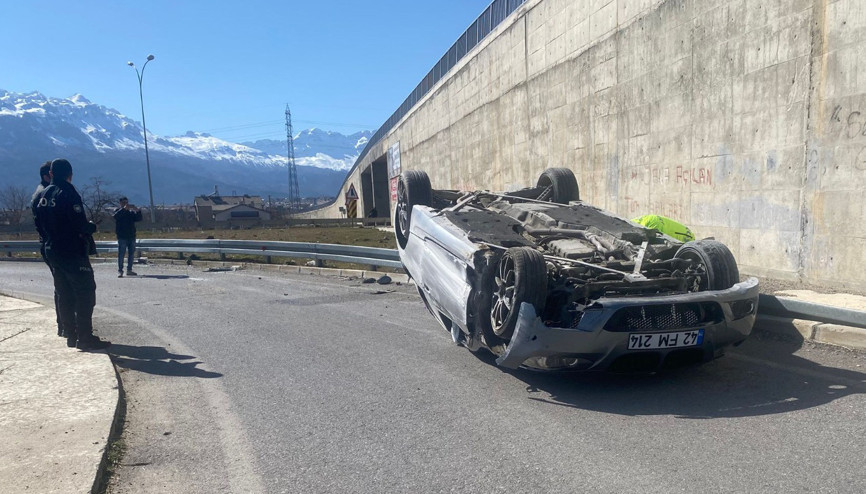 Konyada trafik kazası: 4 yaralı