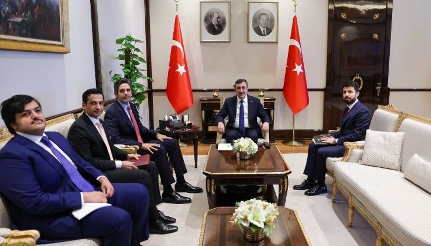 Cumhurbaşkanı Yardımcısı Yılmaz, 4 ülkenin büyükelçisini kabul etti Cumhurbaşkanı Yardımcısı Yılmaz, 4 ülkenin büyükelçisini kabul etti