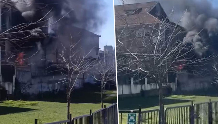 Son dakika... Bayrampaşada 3 katlı binada yangın