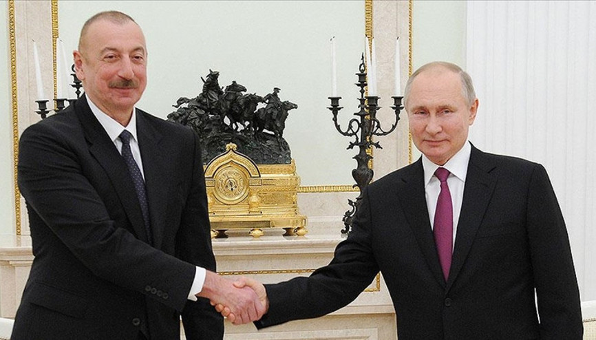 Rusya Devlet Başkanı Putin ve Azerbaycan Cumhurbaşkanı Aliyev telefonda görüştü