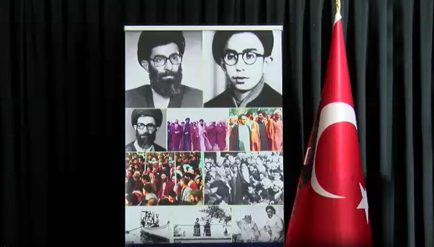 İran Büyükelçiliği, Hamaney için anma töreni düzenledi