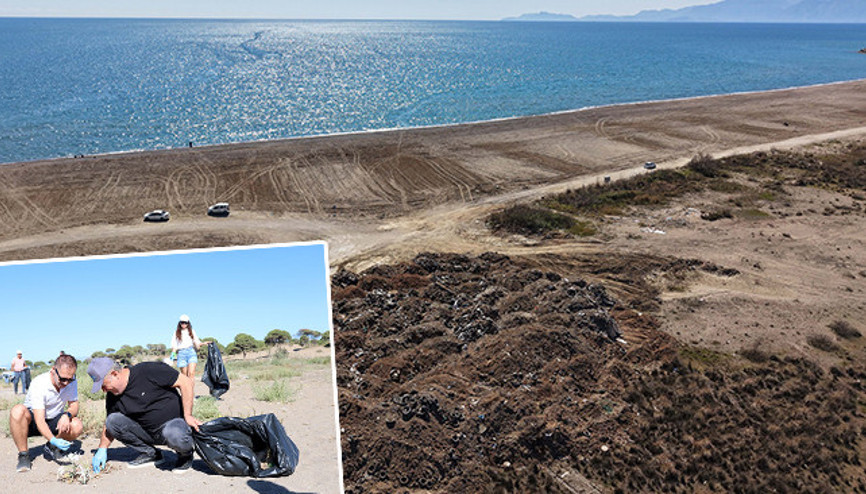 Antalyada kumsalın altında bulundu: 1500 tane olduğu tahmin ediliyor Bu katliama izin vermeyeceğiz