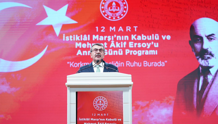 Bakan Tekin, ‘Korkma Gençliğin Ruhu Burada’ programında konuştu