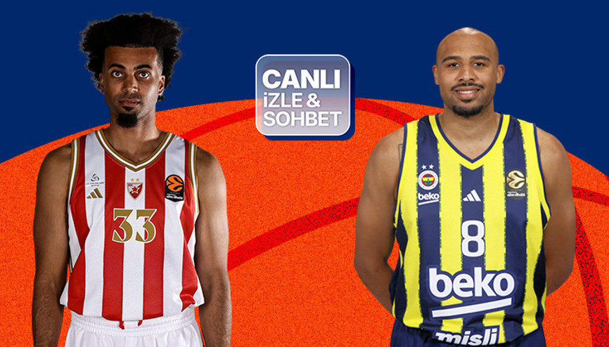 Fenerbahçe, EuroLeaguede Kızıl Yıldız karşısında Maçın heyecanı canlı yayın ile Misli’de