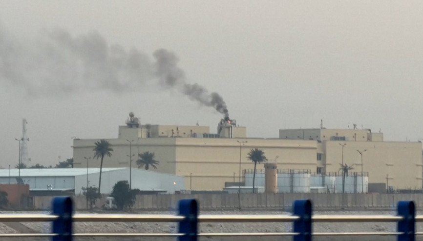 Iraktaki ABD Büyükelçiliği vuruldu