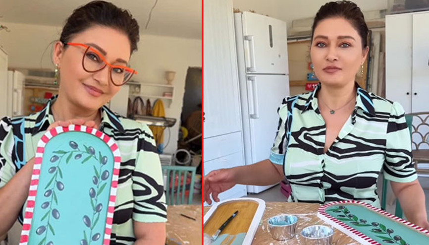 Hamarat Nurgülün bayram hazırlığı