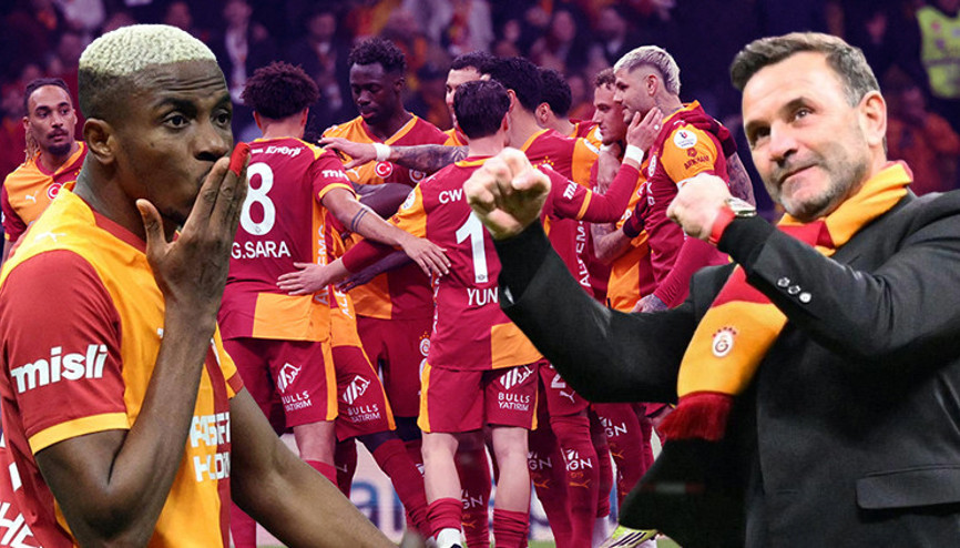 Galatasarayın Başakşehir galibiyeti sonrası övgü yağdırdılar Zoru kolaya çeviren takım , Emin adımlarla şampiyonluğa