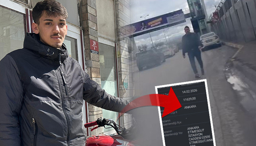 Fahri trafik müfettişi ile tartışan motokuryeye büyük şok: Arkamdan ceza gönderdi