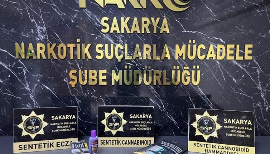 Sakarya’da uyuşturucu operasyonu: 3 tutuklama