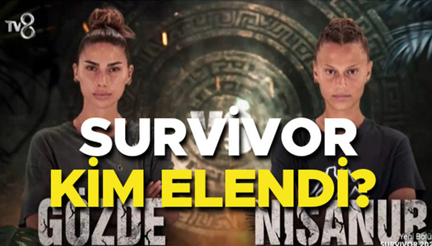 SURVİVORDA ELENEN YARIŞMACI KİM OLDU Dün akşam (15 Mart) Survivor kim elendi, düelloyu kim kazandı Nisanur mu Gözde mi Yeni takımlar belli oldu