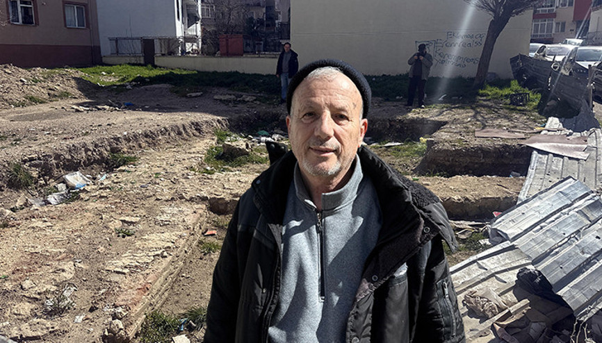 Satın aldığı arsayı değerlendirmek istedi; toprağın altında bulundu Söylentiler doğruymuş, mağdurum