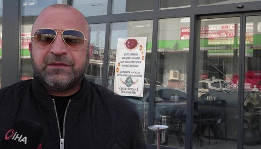 Girişe Bedeli peşin ödendi yazdılar: Bütün hizmetler ücretsiz oldu Kapımızı onlara sonuna kadar açıyoruz