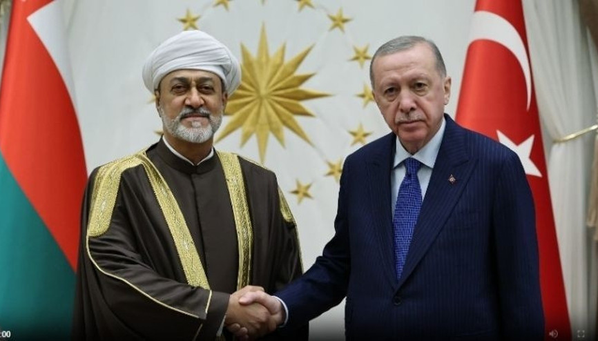 Cumhurbaşkanı Erdoğan, Umman Sultanı Heysem Bin Tarık ile görüştü