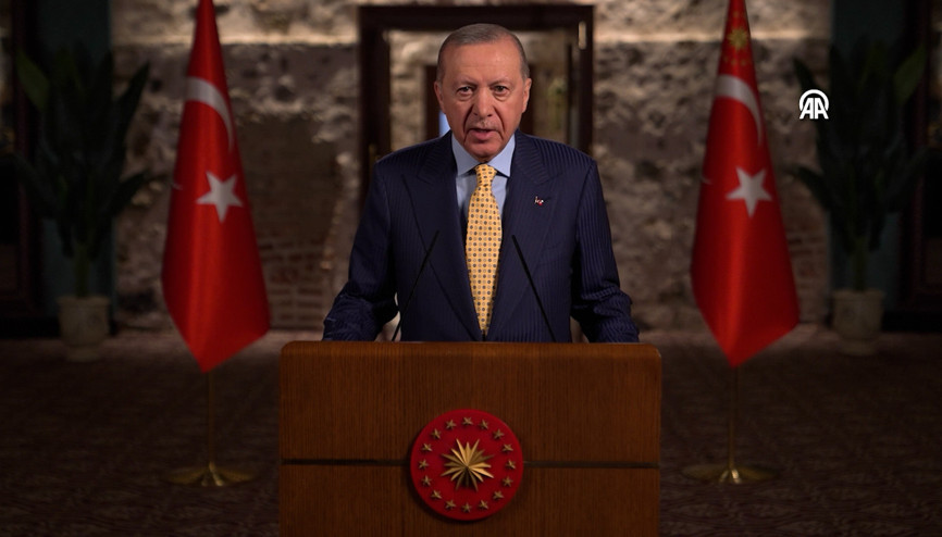 Cumhurbaşkanı Erdoğandan Ramazan Bayramı mesajı