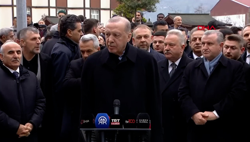 Cumhurbaşkanı Erdoğan, bayram namazı sonrası açıklamalarda bulundu