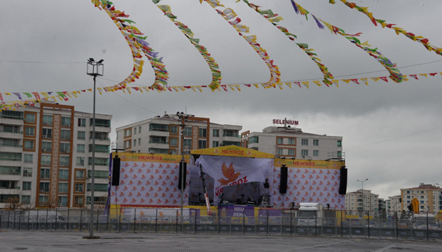 Diyarbakırda nevruz ateşi için 5 ton odun yakılacak
