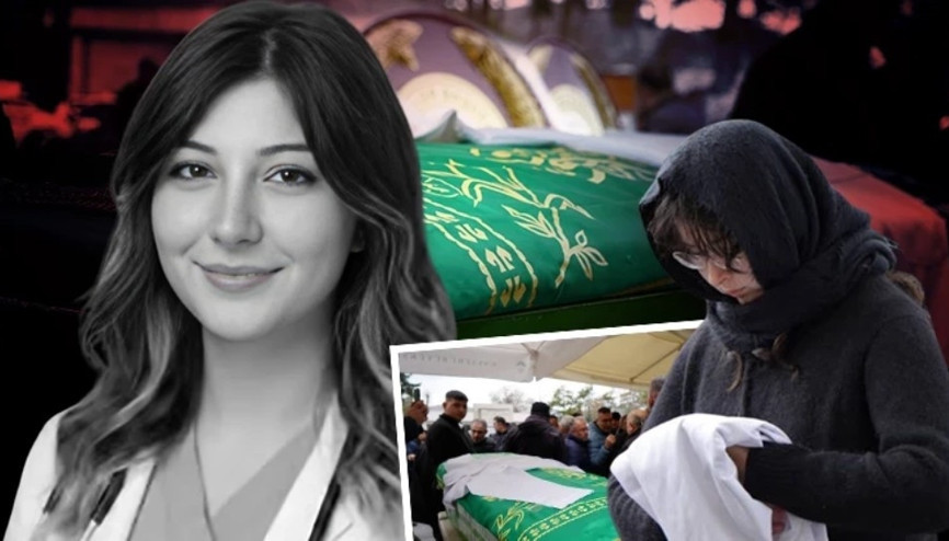 Kazada ölen tıp öğrencisi Yaren’in cenazesine, arkadaşları beyaz önlükle katıldı Kazada ölen tıp öğrencisi Yaren’in cenazesine, arkadaşları beyaz önlükle katıldı