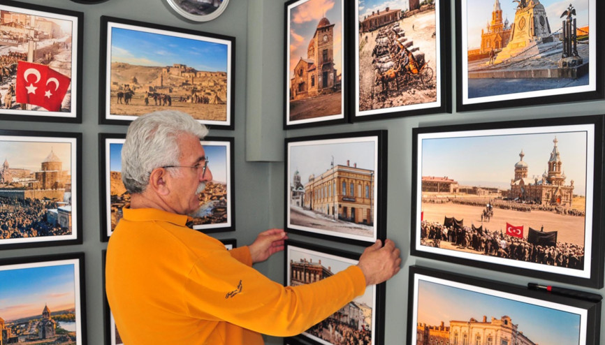 43 yıl Rus işgalinde kalan Kars’ın fotoğraflarına dijital dokunuş 43 yıl Rus işgalinde kalan Kars’ın fotoğraflarına dijital dokunuş