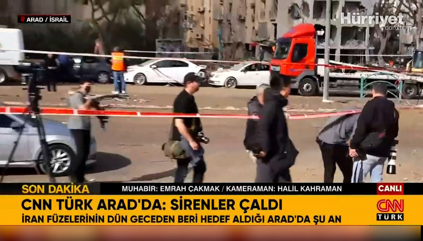 İsrailde siren sesleri
