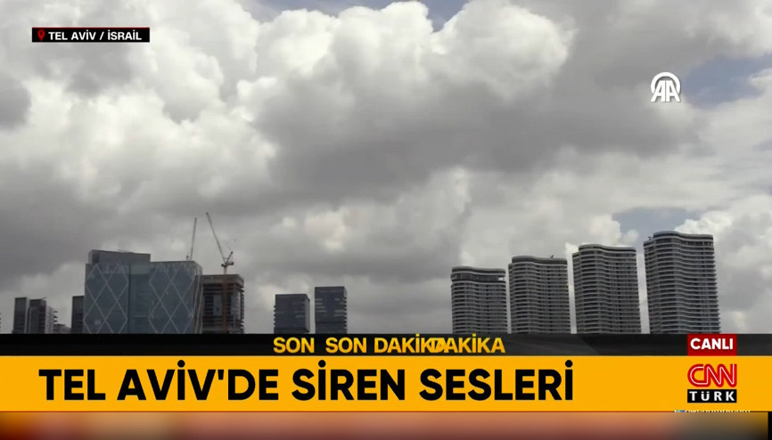 İsrailde siren sesleri
