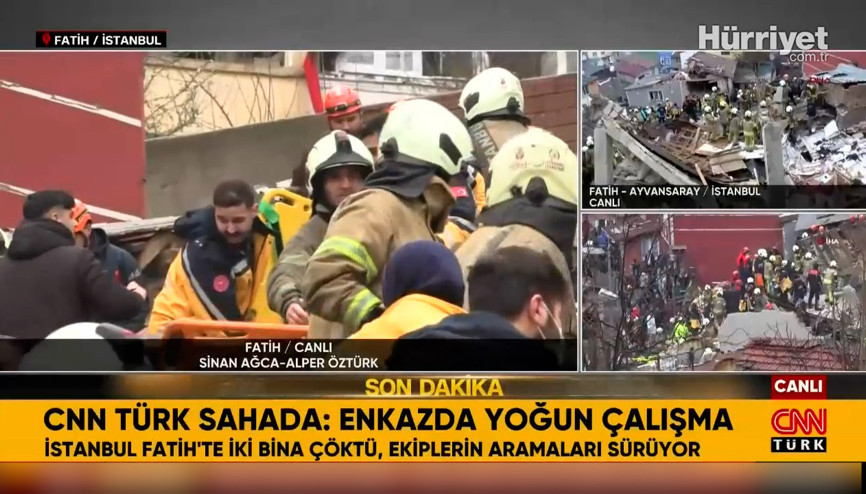 İstanbul Valiliğinden Fatihteki bina açıklaması
