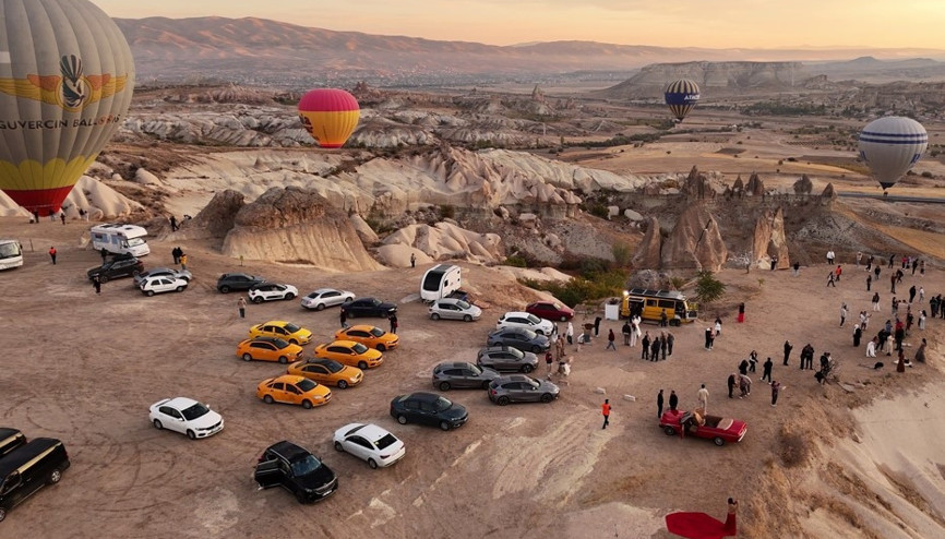 Ramazan Bayramı’nda Kapadokya ziyaretçi akınına uğradı