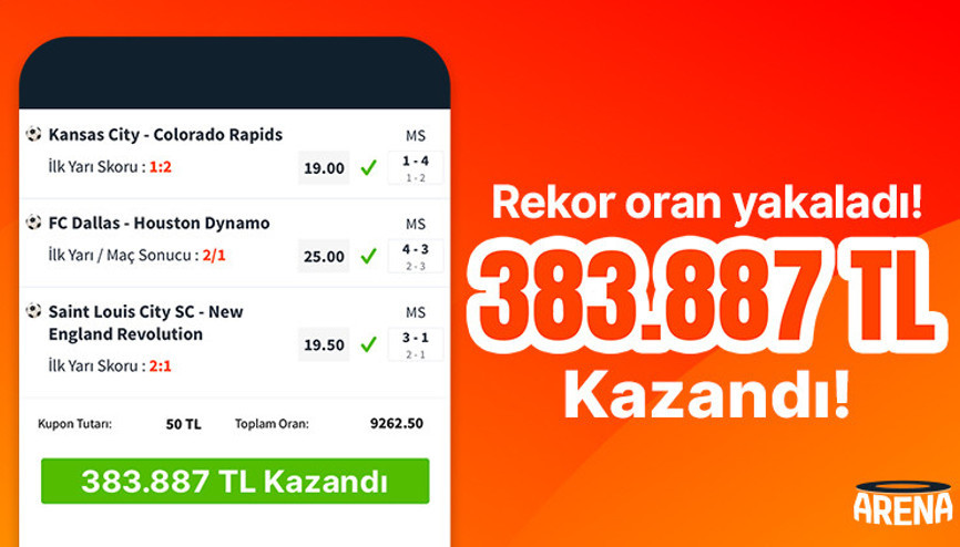 Rekor oran yakaladı, 383.887 TL kazandı…