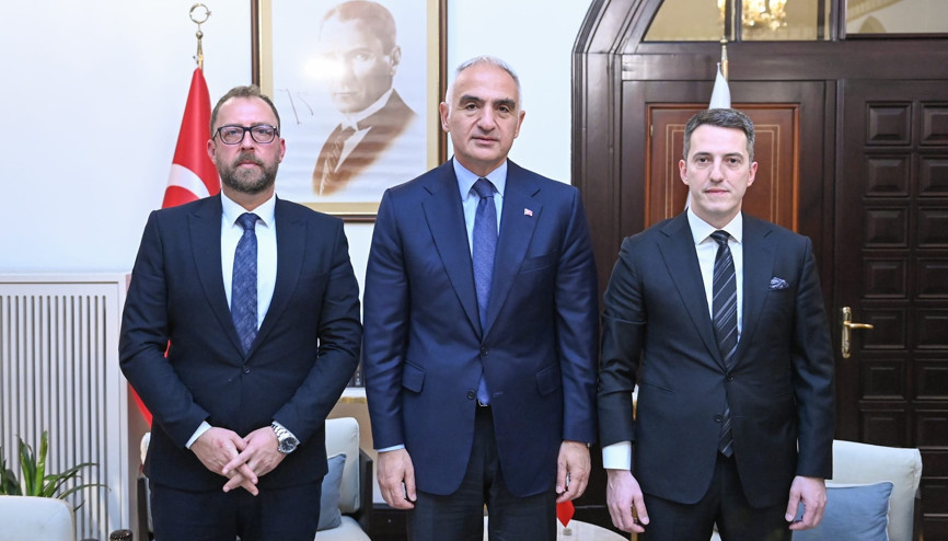 Türkiye ile Kuzey Makedonya arasında kültür ve turizm iş birliği güçleniyor Türkiye ile Kuzey Makedonya arasında kültür ve turizm iş birliği güçleniyor